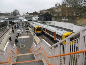 Refurbishment North London Line. Track and overhead line replacement works (After)